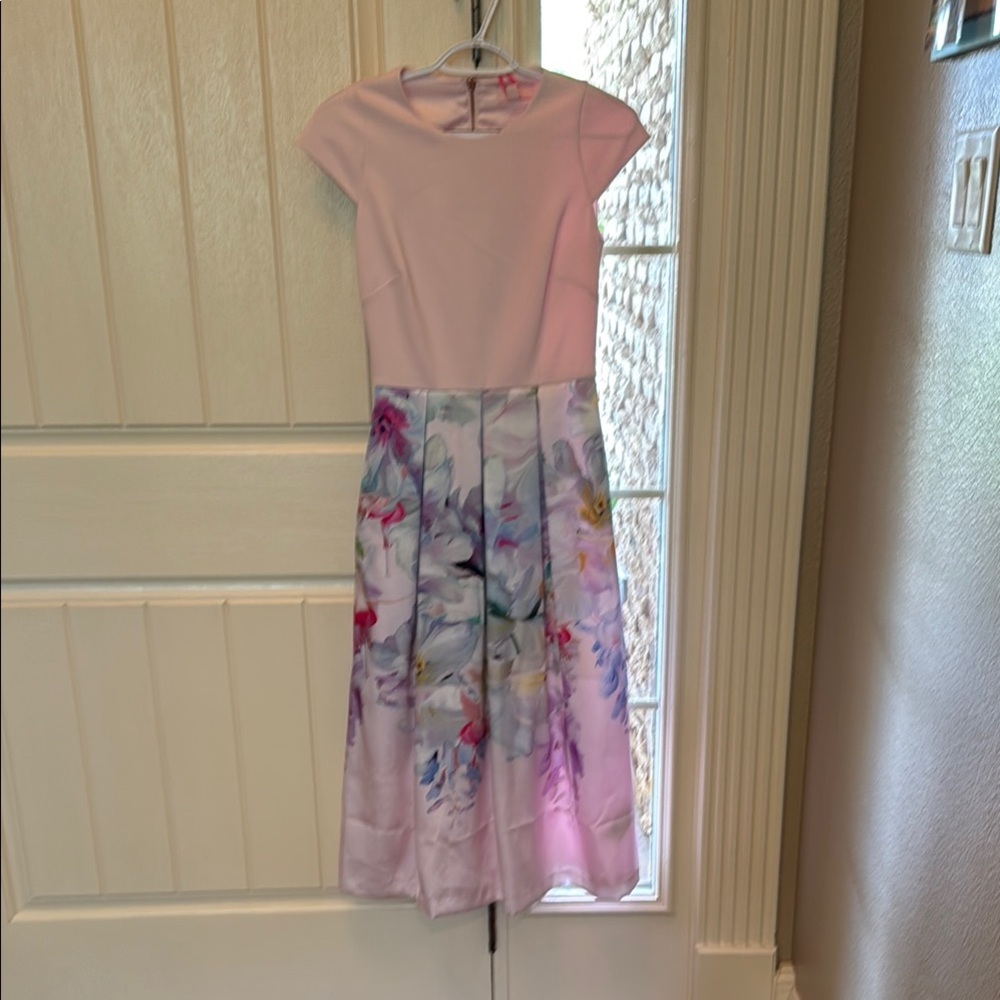 Ted Baker London Pink Floral Dress